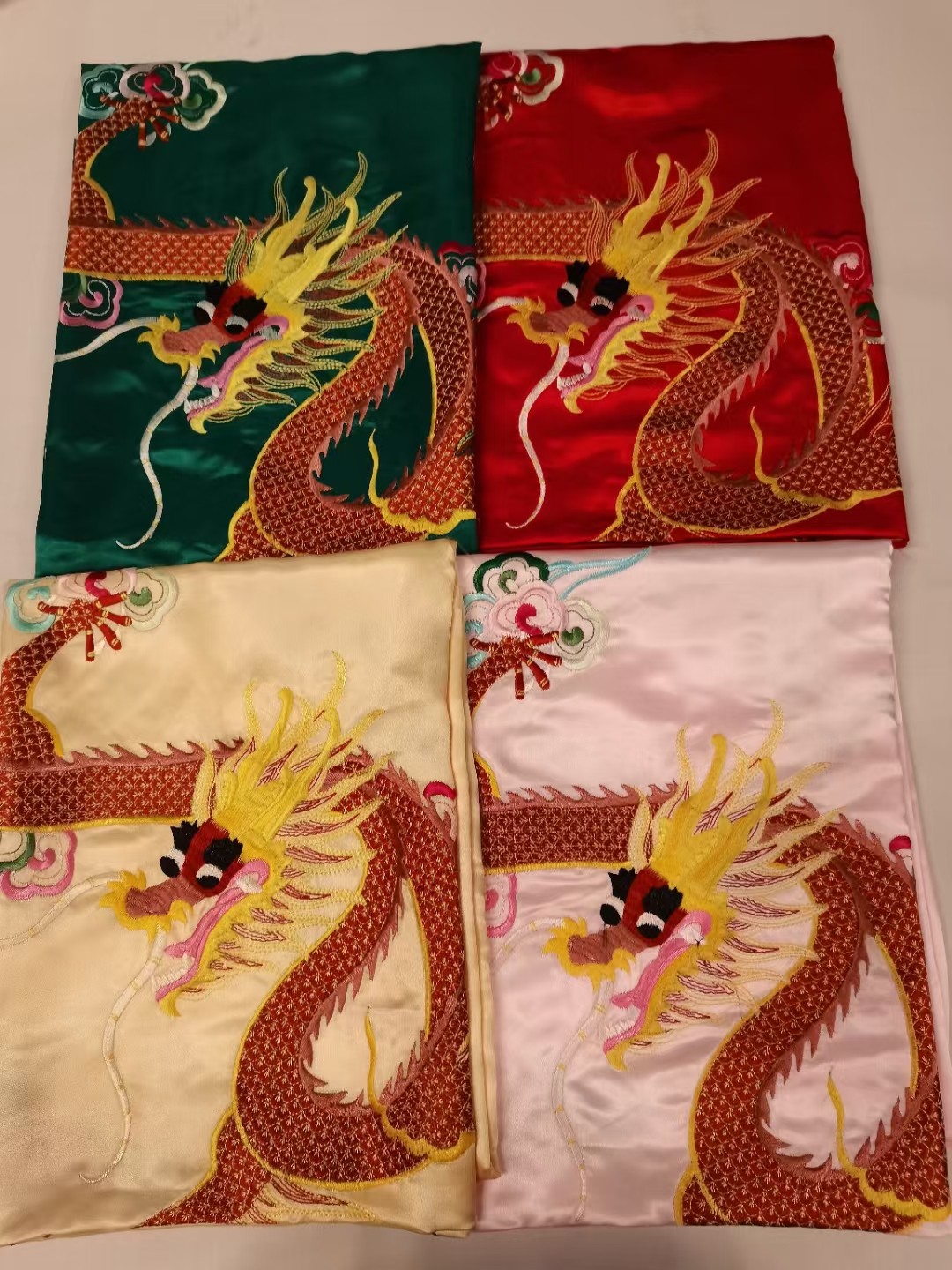 龙凤被面新款软缎电脑机绣花真丝桑蚕丝红被罩全棉被里结婚庆被套,床上用品,被套,淘宝优惠券,粉丝福利购,淘宝优惠卷