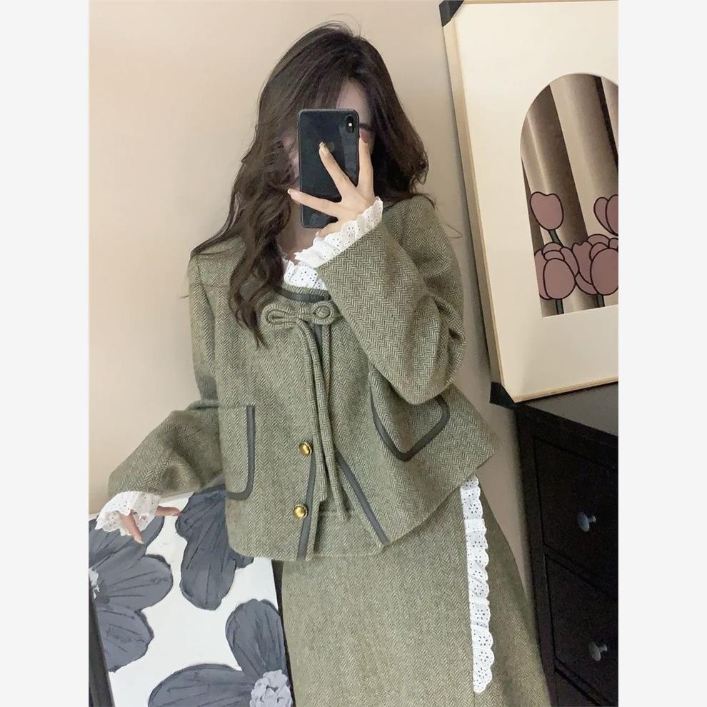 法式复古小香风套装女202