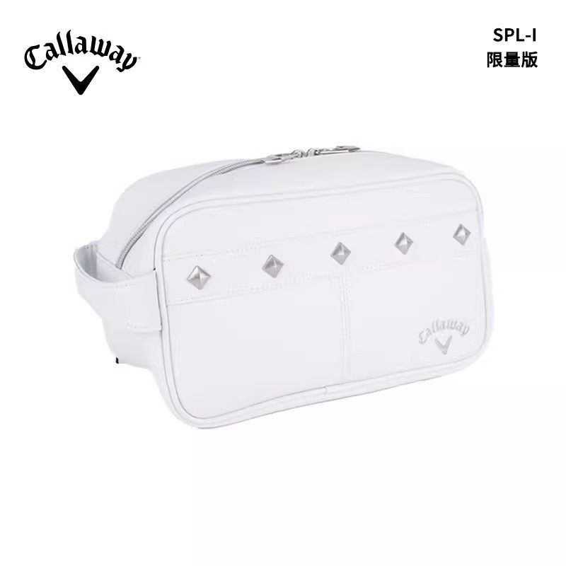 23款 卡拉威Callaway 高尔夫手包 ROUND POUCH 手包铆钉便捷小包