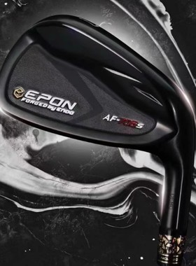 日本EPON高尔夫男士铁杆组AF-706S铁杆组黑色限定款golf球杆铁杆