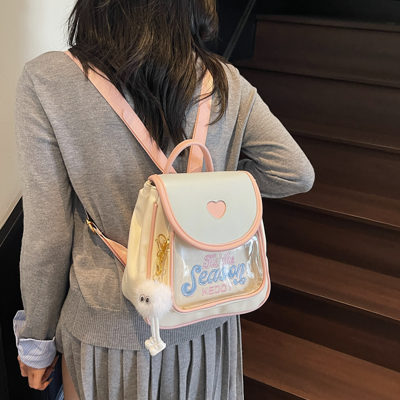 小众设计多巴胺少女双肩包痛包