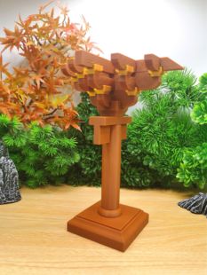 应县木塔补间铺作模型  中式积木教具玩具榫卯结构可拆解