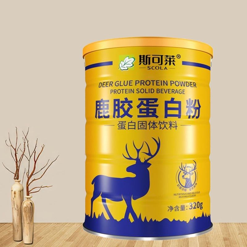 斯可莱鹿胶蛋白粉买3发5罐