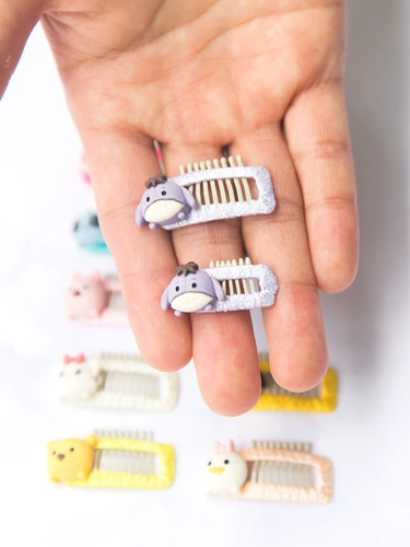 Зажим для расчески для собак, заколка для сломанных волос на лбу, зажим для волос BB, шнауцер, мальтийский йоркширский кот, милые аксессуары для волос для домашних животных