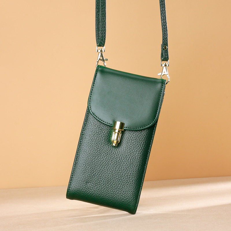 手机包女士小包包2021新款迷你斜挎包零钱包牛皮手机袋放手机女包