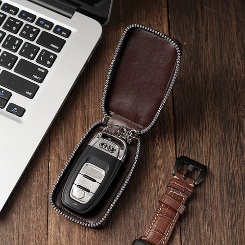 Ключница, вместительные и большые ключи от машины, универсальная сумка-органайзер, защитный чехол, 2025 года, новая коллекция, из натуральной кожи