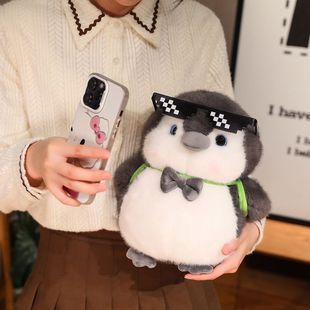 逃学企鹅毛绒玩具沙发装 爆款 饰靠枕儿童睡觉陪伴玩偶闺蜜生日礼物