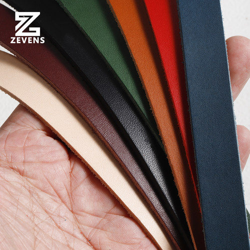 植鞣革多尺寸手环项圈皮带条