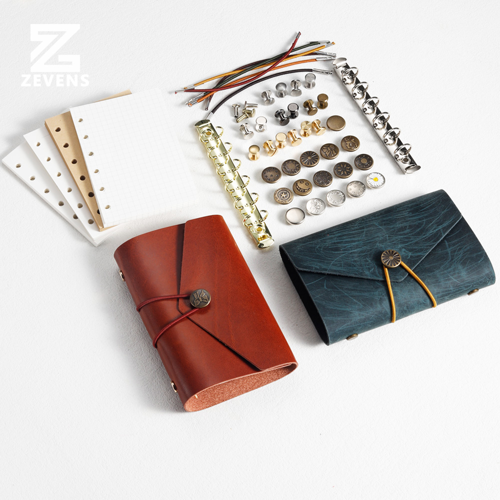 A7笔记本配件 空心钉工字钉活页夹本芯皮筋螺丝扣 同款配件