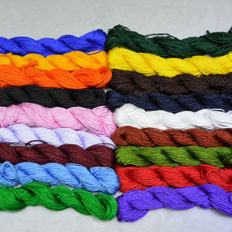 台湾线莉斯牌a线细线 麻花编织手链绳打绞玉线绳扎线diy饰品配件