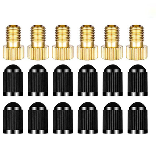 自行车铜法转美转换嘴 美式帽  18pcs  套装