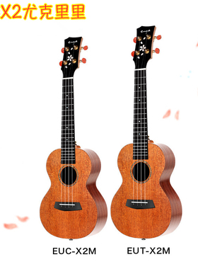 恩雅Enya EUC-X2桃花心木HPL全单板尤克里里 23寸26寸UKULELE