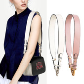 纯色MK手提包带百搭可调节包包配件带子单肩包带新款 女包宽肩带
