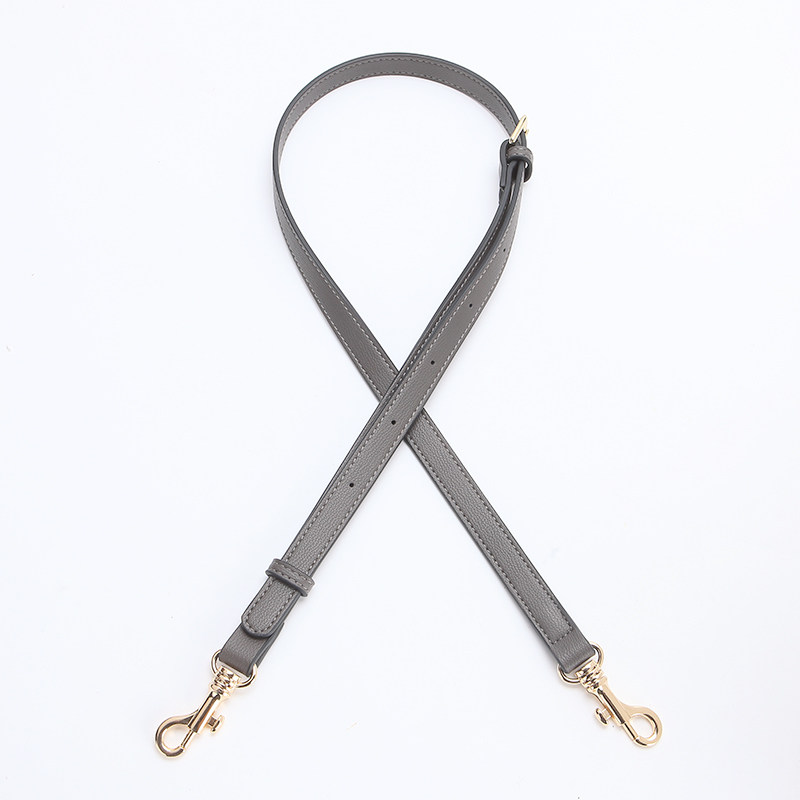 荔枝纹女士细包带斜跨包包配件带单肩带纯色背包长肩带百搭斜挎带