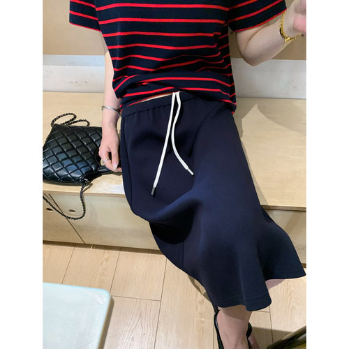 夏季新款高级感半身裙女夏季薄款