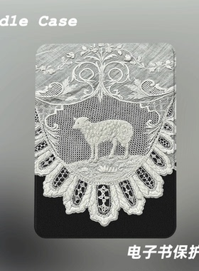 小众中古风羊适用kindle7代电子书保护套kpw123软壳958防摔带休眠