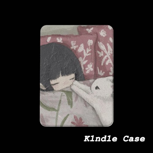 原创枕边白猫KindlePaperwhite6/5/4/3磁吸保护套658青春版拆分支架壳汉王clear6适用neo3掌阅light4休眠