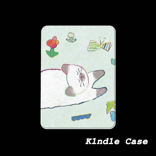 原创花旁躺猫KindlePaperwhite6/5/4/3磁吸保护套658青春版拆分支架壳汉王clear6适用neo3掌阅light4休眠