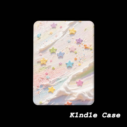 原创缤纷星粒KindlePaperwhite6/5/4/3磁吸保护套658青春版拆分支架壳汉王clear6适用neo3掌阅light4休眠