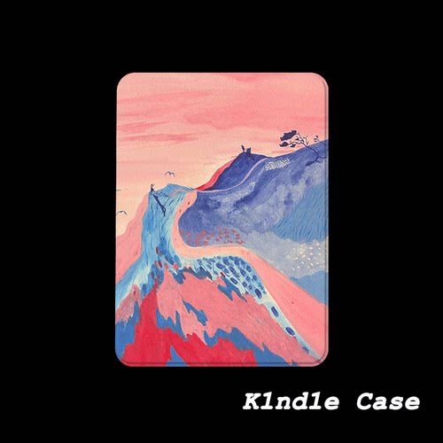 原创粉蓝山径KindlePaperwhite6/5/4/3电子书磁吸保护套658青春版拆分汉王clear6适用neo3掌阅light4休眠