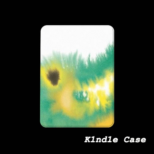 原创晕染绿鳄KindlePaperwhite6/5/4/3电子书磁吸保护套658青春版拆分汉王clear6适用neo3掌阅light4休眠