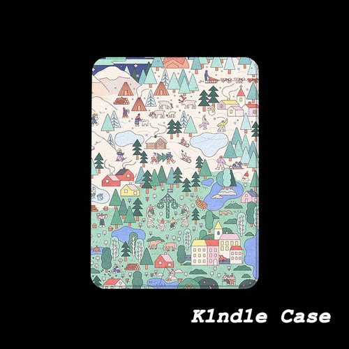 原创雪乡日常KindlePaperwhite6/5/4/3电子书磁吸保护套658青春版拆分汉王clear6适用neo3掌阅light4休眠