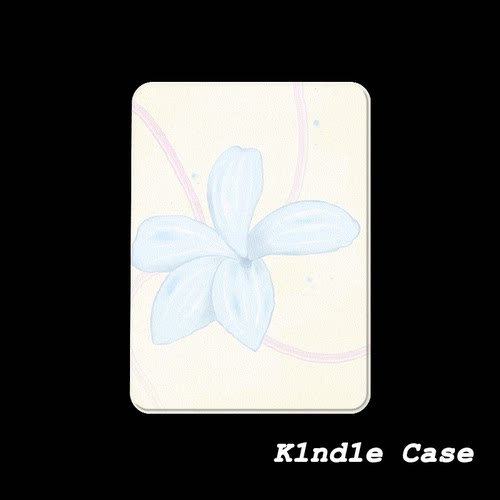 原创淡蓝小菊KindlePaperwhite6/5/4/3电子书磁吸保护套658青春版拆分汉王clear6适用neo3掌阅light4休眠
