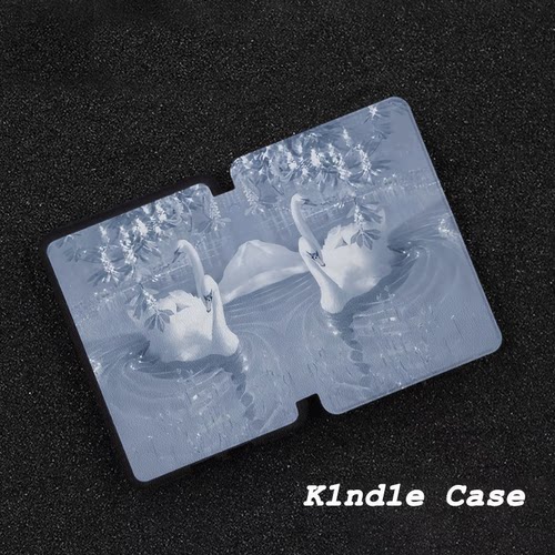 原创雾湖天鹅适用kindle7代电子书保护套kpw123软壳958防摔带休眠