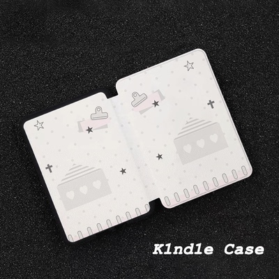 原创粉灰小屋适用kindle7代电子书保护套kpw123软壳958防摔带休眠
