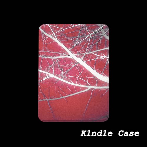 原创红底枝桠KindlePaperwhite6/5/4/3电子书磁吸保护套658青春版拆分汉王clear6适用neo3掌阅light4休眠