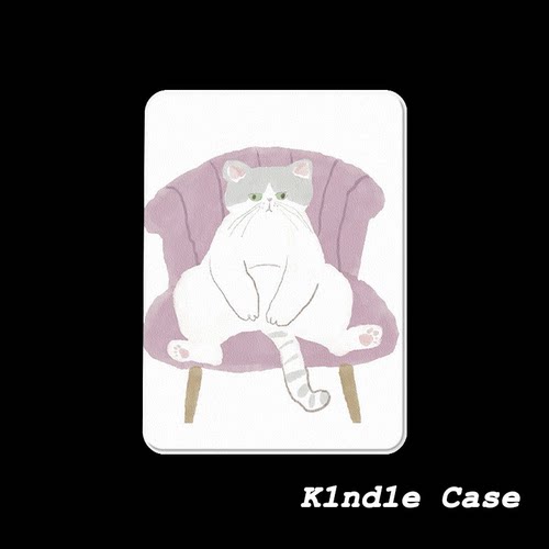 原创椅上胖猫KindlePaperwhite6/5/4/3电子书磁吸保护套658青春版拆分汉王clear6适用neo3掌阅light4休眠