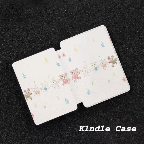 原创彩星伙伴适用kindle7代电子书保护套kpw123软壳958防摔带休眠