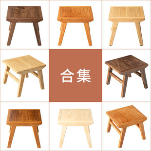 上市时光宝宝凳儿童板凳家用实木榫卯小凳子大人可坐 新品
