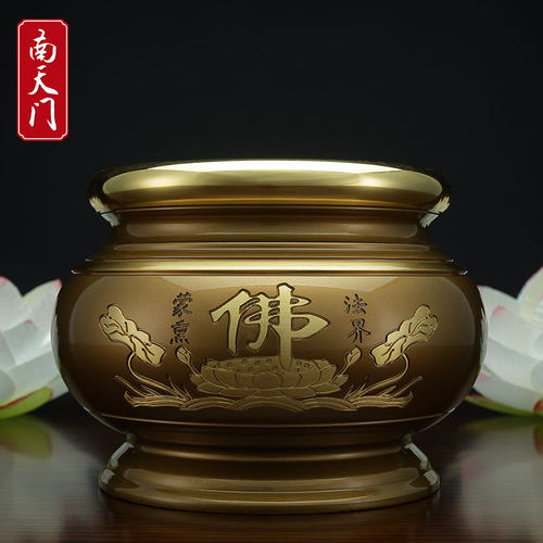 南天门金葱色香炉佛前供奉