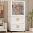 免安装 儿童衣柜宝宝衣服收纳柜婴儿小衣橱多层塑料家用整理储物柜