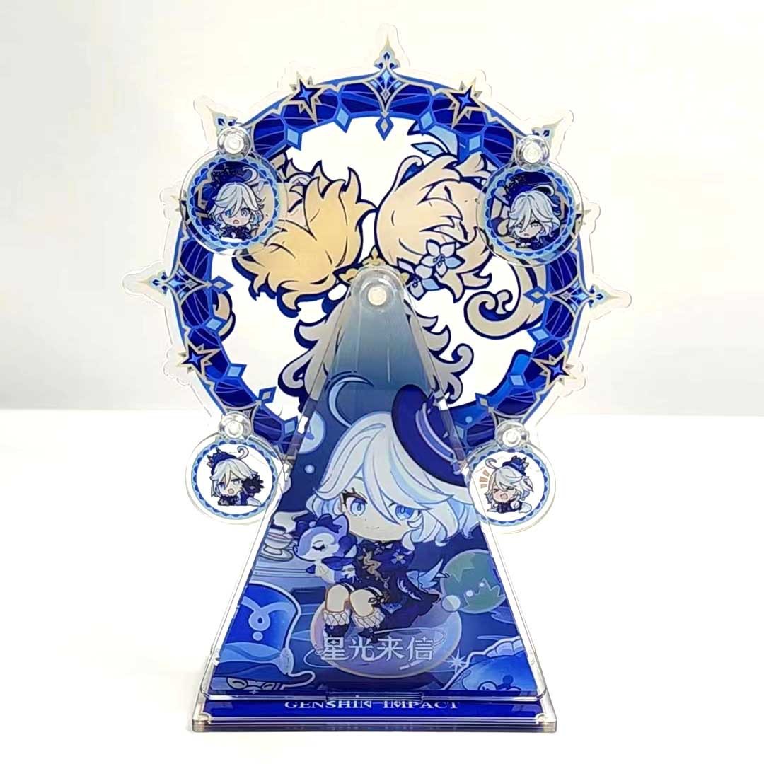 原神星光来信系列摩天轮亚克力摆件那维莱特芙宁娜周边流浪者散兵