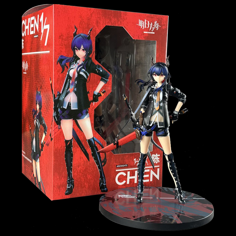 明日方舟/陈二次元武装美少女手办动漫游戏周边潮玩机箱模型摆件