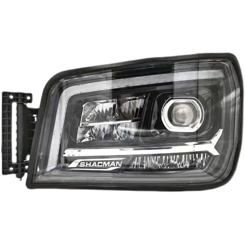 陕汽德龙M3000S前照灯前大灯改全LED装德龙H3000新3000前大灯原厂
