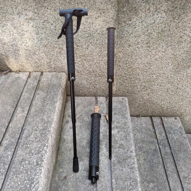 狐狸战术拐杖防身登山杖机械棍