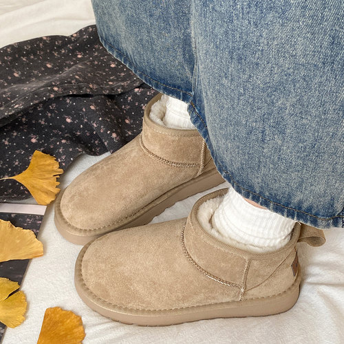 娇彤厚底雪地靴冬季新款