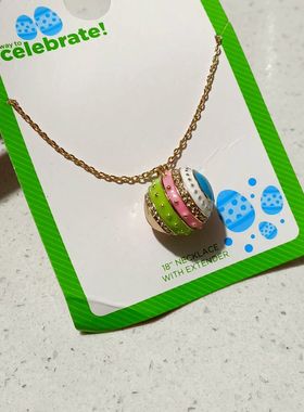 2可爱动漫卡通小清新设计项链衣服配饰学生女项链吊坠潮