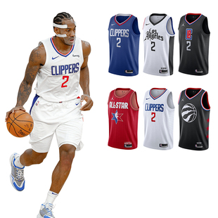 耐克 伦纳德2号球衣卡哇伊猛龙马刺nba莱昂纳德正品864449-100