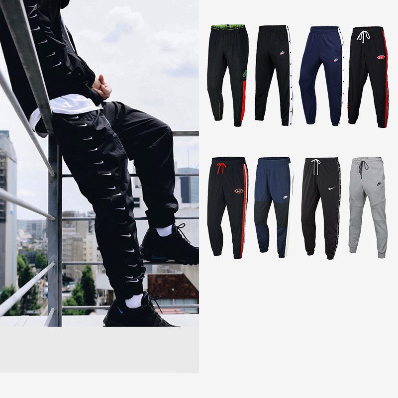 耐克nike长裤长裤钩子湖人队aj