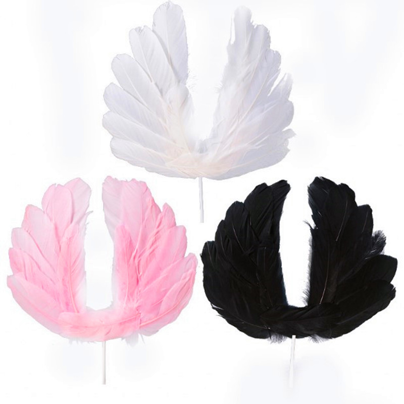 百变羽毛蛋糕装饰包邮