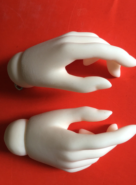 bjd娃娃guu doll官方三分女娃配件手型01自然手02拳头手03日常手