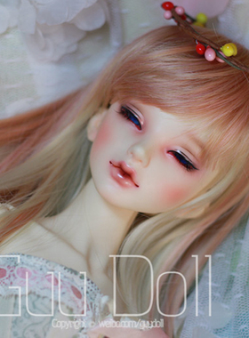 bjd人偶娃娃guu doll球形关节3分女娃身体素体单头裸娃guu浅草