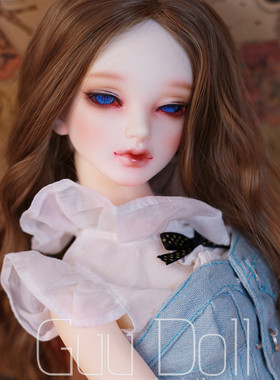 bjd娃三分女 guu doll官方 球形关节人偶素体sd单头裸娃guu 梅露