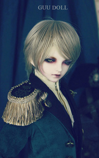 bjd娃guu doll官方球形关节人偶三分男娃单头素体整套裸娃guu路德