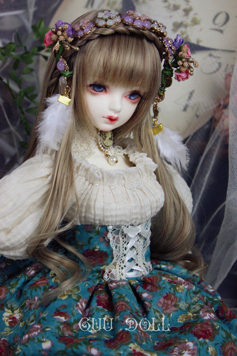 bjd娃三分女guu doll二次元动漫z关节sd13身体单素头整娃瑰拉Quel