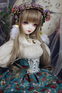 bjd娃三分女guu doll二次元动漫z关节sd13身体单素头整娃瑰拉Quel